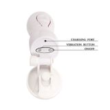 Cốc âm đạo giả hậu môn gắn tường có 12 chế độ rung