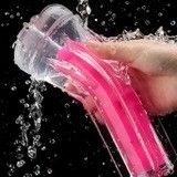 Cốc  silicon mềm trong suốt phát sáng dài 215mm