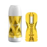 Cốc âm đạo Glaku sạc điện có hạt nổi dài 18.5cm