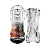 Cốc âm đạo trong suốt chất liệu silicon mềm dẻo dài 18cm