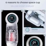 Cốc âm đạo giả tự động thụt bằng silicon mềm dài 24cm