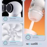 Cốc âm đạo giả tự động thụt bằng silicon mềm dài 24cm