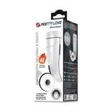 Âm đạo rung với 12 chế độ rung dài 260mm màu trắng