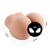 Mông giả có âm đạo và lỗ hậu môn silicon dài 16.5cm 