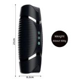 Cốc âm đạo silicon tự động 2 đầu miệng và âm đạo