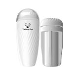 Cốc âm đạo silicon trong suốt mềm dài 18cm có thể tháo rời