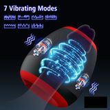 Cốc âm đạo silicon mini có 7 tần số rung dài 10cm