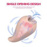 Cốc âm đạo silicon mềm ngụy trang con cá hồng dài 17cm