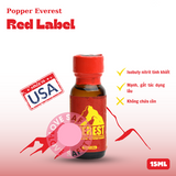 Chai hít tăng kích thích quan hệ Popper Everet Red Label Chai 15ml