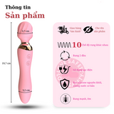 Chày Rung Cao Cấp 10 Chế Độ Rung Born Giải Tỏa Nhu Cầu Cho Chị Em 