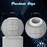 Cốc âm đạo giả silicon tăng kích thước dildo có 6 chế độ rung