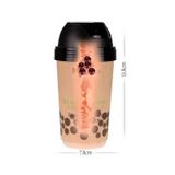 Cốc âm đạo giả silicon ngụy trang cốc trà sữa dài 15.8cm