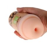 Cốc âm đạo giả silicon ngụy trang cốc trà sữa dài 15.8cm