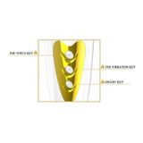 Cốc âm đạo giả gắn tường hình miệng có 12 chế độ rung