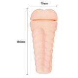 Cốc âm đạo giả gắn tường hình miệng có 12 chế độ rung