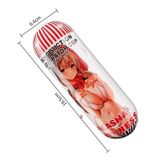 CỐC ÂM ĐẠO GIẢ silicon 2 đầu silicon dài 19.5cm miệng và âm đạo