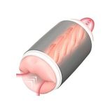 CỐC ÂM ĐẠO GIẢ silicon miệng và hậu môn dài 173mm chống nước