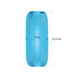 Cốc âm đạo silicon dẻo hai đầu dài 125mm màu xanh 