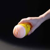 Cốc âm đạo mặt cười có âm đạo giả silicon mềm dài 17cm 