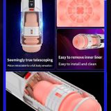 Cốc âm đạo âm đạo giả rung thục sưởi ấm dài 24cm