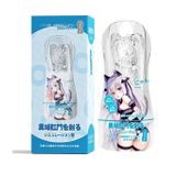 Cốc âm đạo silicon anime hậu môn và âm đạo dài 180mm