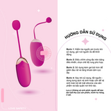 Trứng Rung Pretty Love Abner Điều Khiển App Silicone Siêu Mềm