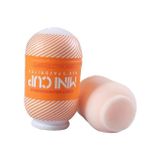 Cốc âm đạo giả silicon mini nhỏ gọn cầm tay dài 85mm