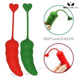  Trứng rung ngụy trang quả ớt điều khiển từ xa dài 16.5cm