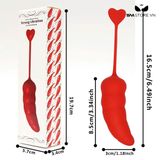  Trứng rung ngụy trang quả ớt điều khiển từ xa dài 16.5cm