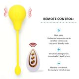 Trứng rung silicon ngụy trang quả lê 10 tần số dài 14.5cm