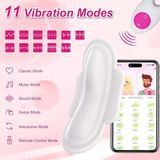 Trứng rung có 11 chế độ ngụy trang băng vệ sinh dài 11.9cm