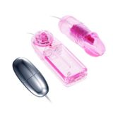  Trứng rung nhựa 2 đầu có dương vật dài 8.9cm