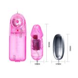  Trứng rung nhựa 2 đầu có dương vật dài 8.9cm