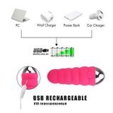 Máy rung 10 tần số sạc điện điều khiển mini từ xa dài 88mm