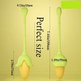 Trứng rung silicon ngụy trang bắp ngô vàng dài 18.9cm