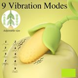 Trứng rung silicon ngụy trang bắp ngô vàng dài 18.9cm