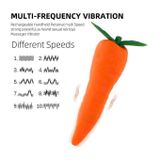 Trứng rung có 10 chế độ ngụy trang củ cà rốt dài 15.5cm