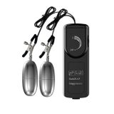 Trứng rung điều khiển có dây nối kẹp ti silicon dài 107mm