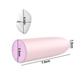 Trứng rung mini có 10 chế độ dài 7.5cm điều khiển từ xa