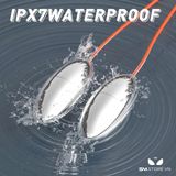 Trứng rung silicon 2 đầu có 9 tần số sạc điện chống nước