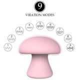 Trứng rung mini ngụy trang cây nấm hồng sạc USB