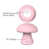 Trứng rung mini ngụy trang cây nấm hồng sạc USB