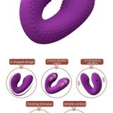 Trứng rung 2 đầu có gai điều khiển từ xa dùng sạc