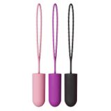 Trứng rung mini silicon có dây đeo gai dài 22.2cm