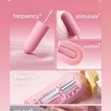 Trứng rung mini silicon có dây đeo gai dài 22.2cm