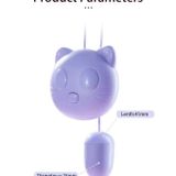 Trứng rung 2 đầu mini 10 chế độ con mèo kích thích 3 điểm