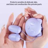 Trứng rung 2 đầu mini 10 chế độ con mèo kích thích 3 điểm