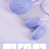 Trứng rung 2 đầu mini 10 chế độ con mèo kích thích 3 điểm