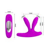 Trứng rung 2 đầu Pretty Love điều khiển từ xa dài 85mm