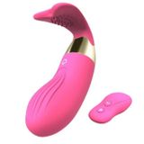 Trứng rung hồng điều khiển từ xa có gai silicon dài 11cm